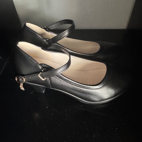 American Airlines Flight Attendant Cabin Crew Mary Jane Style Heels Size 5 - Picture 2 of 7